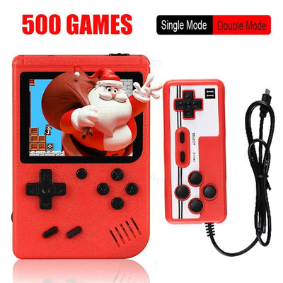 Portable Retro Mini Video Game Console 8-Bit Handheld Game Player Built-in 500 games AV Out Game Console Gameboy videojuego - Slobuy