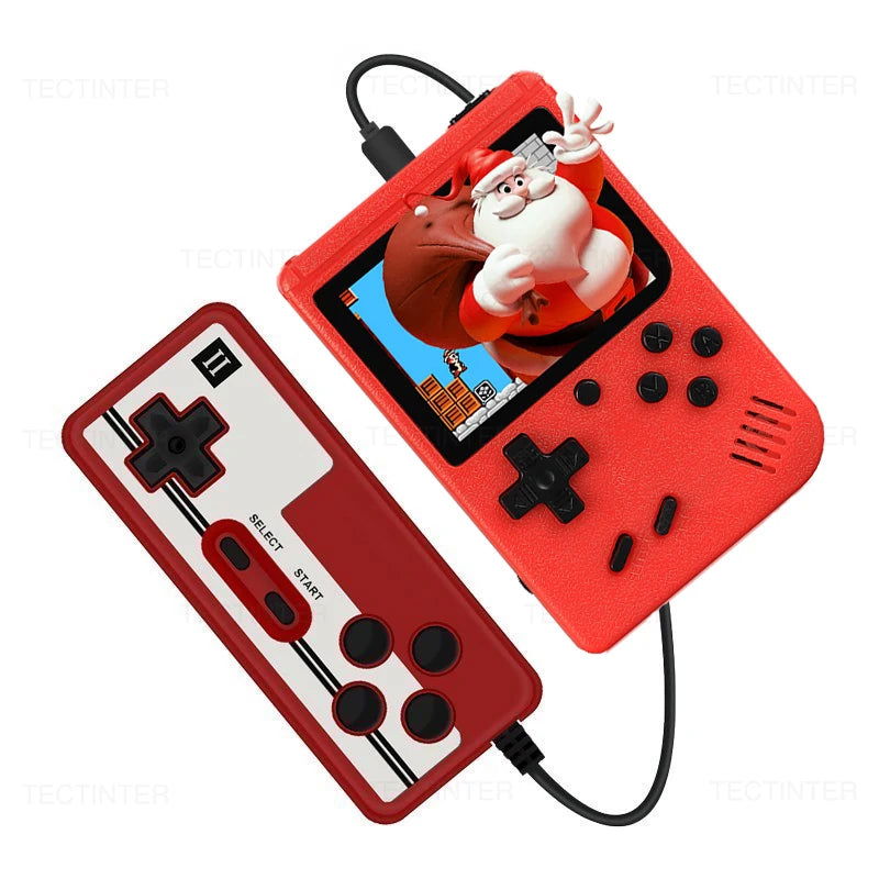 Portable Retro Mini Video Game Console 8-Bit Handheld Game Player Built-in 500 games AV Out Game Console Gameboy videojuego - Slobuy