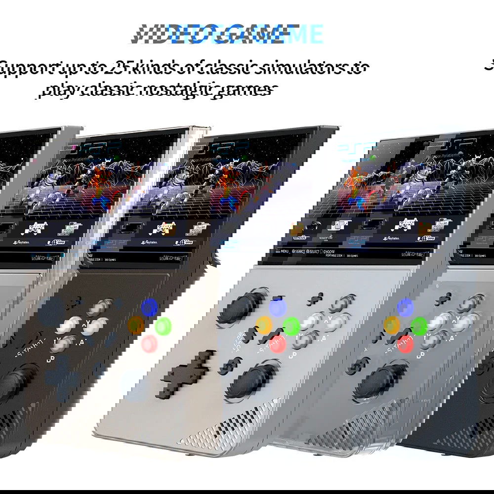 Portable Retro R43 PRO 4.3”Screen 256G Handheld Game Player 70000+ Games for PS1 PSP N64 MAME Play Anytime Anywhere Retro Gaming - Slobuy