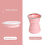 Portable Silicone Foldable Cup With Lanyard Heat Resistant Collapsible Cups Lid Folding Storage Travel Mug For Hot Water - Slobuy