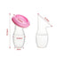 Portable Silicone Manual Breast Pump Breastmilk Storer Breastfeeding suction bottle - Slobuy