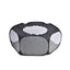 Portable Small Pet Cage Transparent Cat and Dog Cage Tent Pet Playpen Open Folding Yard Fence For Dog Hamster Rabbit Guinea Pig - Slobuy