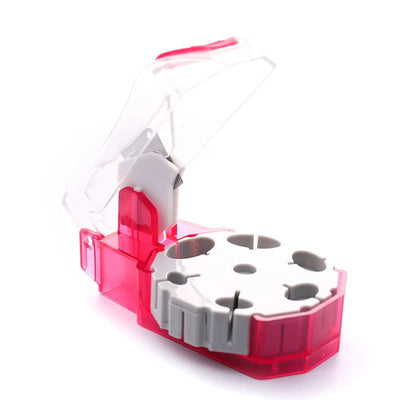 Portable Square Medicine Pill Tablet Cutter Pill Splitter Case Medicine Storage Box Crusher Divider For Personal Health Care - Slobuy