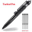 Portable Tactical Pen Self Defense Pen Aviation Aluminum Emergency Glass Breaker Pen Security Protection Survival EDC Multitool - Slobuy
