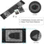 Prayer Rug Polyester Portable Braided Mats Simply Print with Compass In Pouch Travel Home New Style Mat Blanket 100x60cm - Slobuy