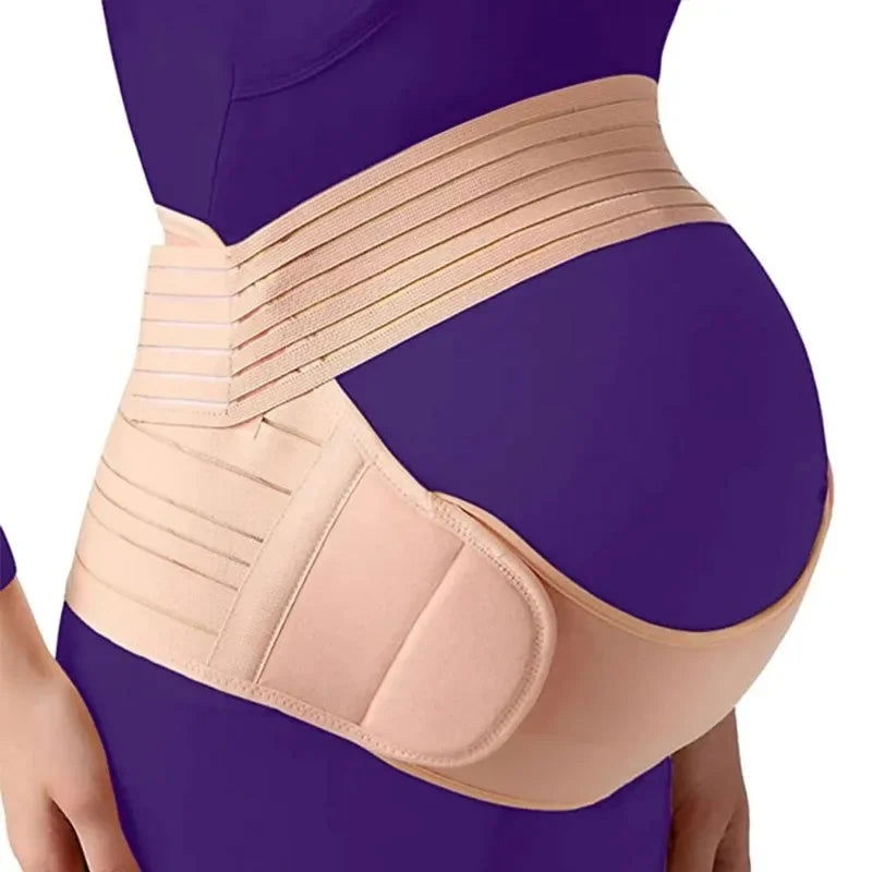 Pregnant Women Support Belly Band Back Clothes Belt Adjustable Waist Care Maternity Abdomen Brace Protector Pregnancy - Slobuy