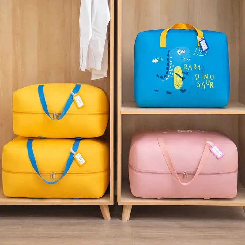 Pregnant Women's Large Capacity Childbirth Bag Quilt Storage Bag MovingBag Portable Diaper Free Baby Supplies Travel Bag - Slobuy