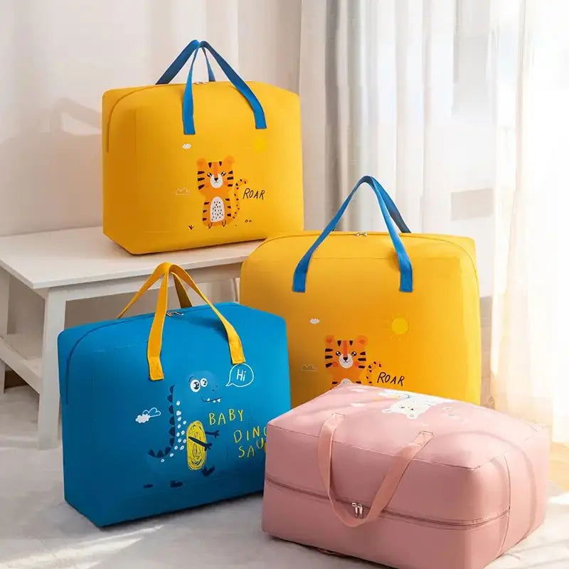 Pregnant Women's Large Capacity Childbirth Bag Quilt Storage Bag MovingBag Portable Diaper Free Baby Supplies Travel Bag - Slobuy