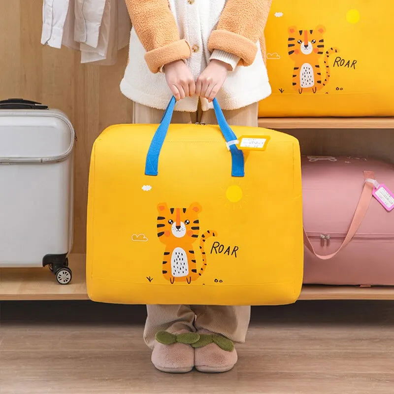 Pregnant Women's Large Capacity Childbirth Bag Quilt Storage Bag MovingBag Portable Diaper Free Baby Supplies Travel Bag - Slobuy
