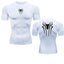 Printed Men's Athletic Compression Shirts Athletic Quick Dry Breathable Rash Guard Athletic Tight Workout Tops Summer Men - Slobuy