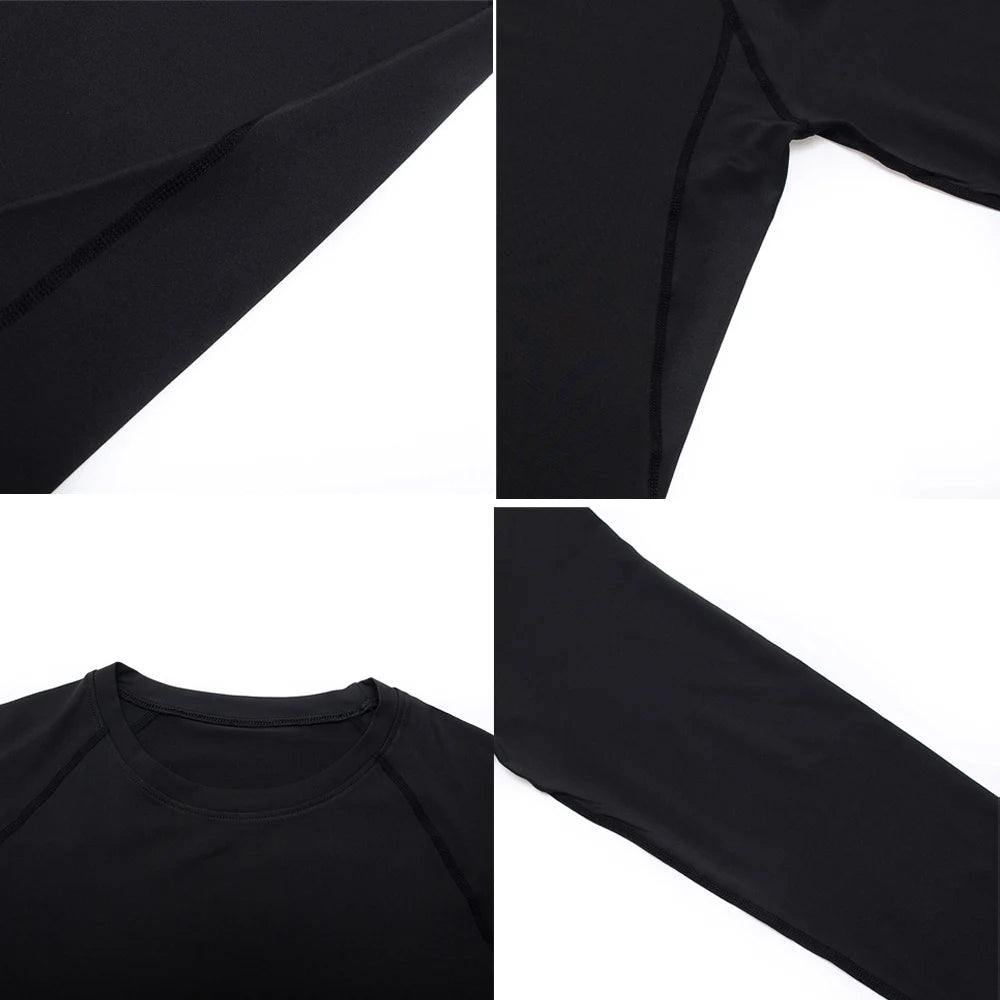 Printed Men's Athletic Compression Shirts Athletic Quick Dry Breathable Rash Guard Athletic Tight Workout Tops Summer Men - Slobuy