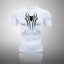 Printed Men's Athletic Compression Shirts Athletic Quick Dry Breathable Rash Guard Athletic Tight Workout Tops Summer Men - Slobuy