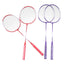 Professional Badminton Rackets Shuttlecocks and Carrying Bag Set Double Badminton Racquet Set Indoor Outdoor Speed Sports - Slobuy
