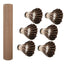 Professional Badminton Shuttlecock Black Goose Feather Badminton Shuttlecock Training Sport Badminton Ball - Slobuy