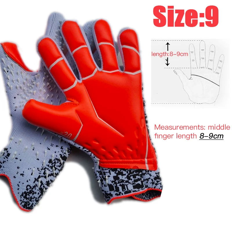 Professional Goalkeeper Gloves Adults Kids Football Latex Thickened Protection  Goalkeeper Soccer Sports Football Goalie Gloves - Slobuy