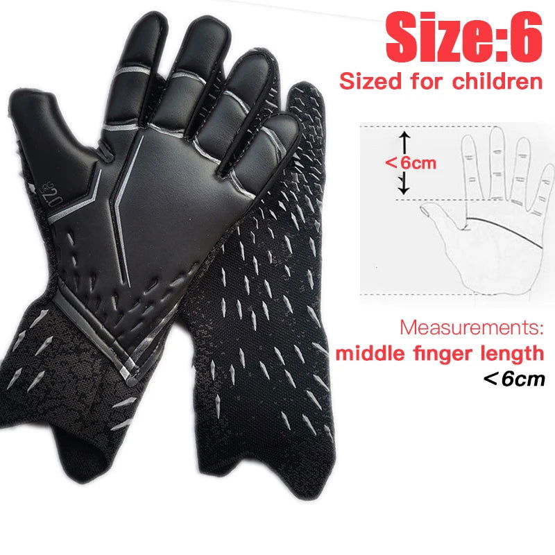 Professional Goalkeeper Gloves Adults Kids Football Latex Thickened Protection  Goalkeeper Soccer Sports Football Goalie Gloves - Slobuy