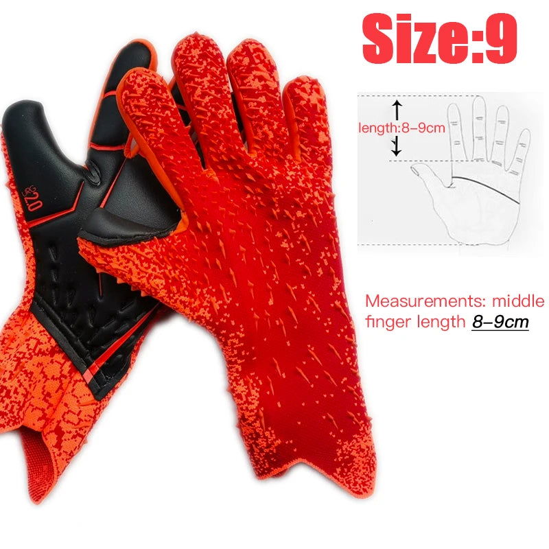 Professional Goalkeeper Gloves Adults Kids Football Latex Thickened Protection  Goalkeeper Soccer Sports Football Goalie Gloves - Slobuy