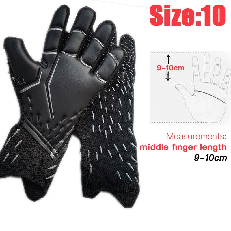 Professional Goalkeeper Gloves Adults Kids Football Latex Thickened Protection  Goalkeeper Soccer Sports Football Goalie Gloves - Slobuy
