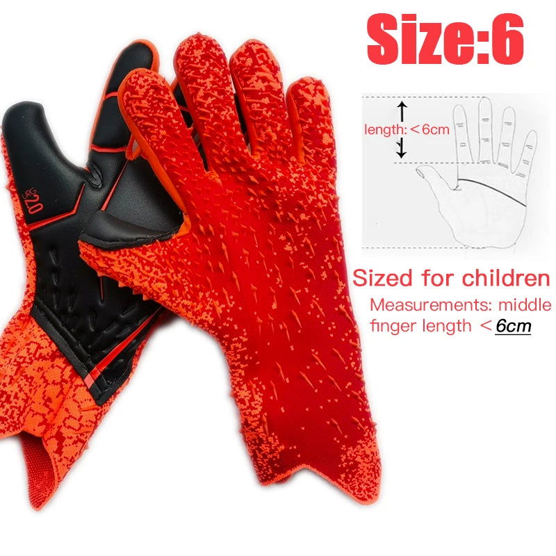 Professional Goalkeeper Gloves Adults Kids Football Latex Thickened Protection  Goalkeeper Soccer Sports Football Goalie Gloves - Slobuy
