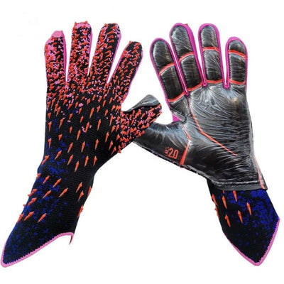 Professional Goalkeeper Gloves Adults Kids Football Latex Thickened Protection Goalkeeper Soccer Sports Football Goalie Gloves - Slobuy