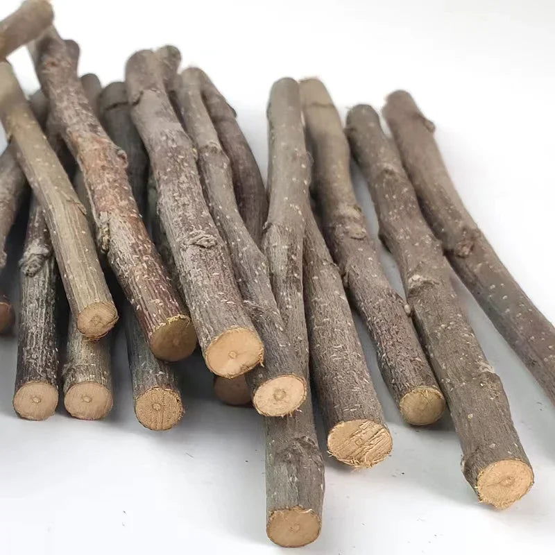 Professional Hamster Rabbit Teeth Grinding Apple Tree Stick Minerals Molar Stone Toys for Chinchilla Hamster PetToys accessories - Slobuy