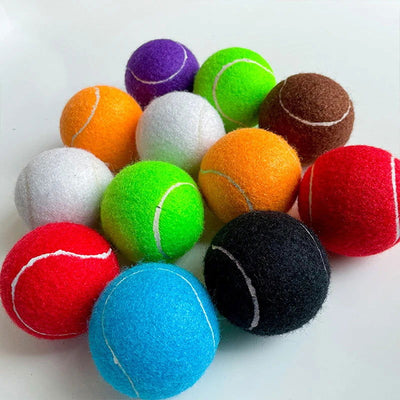 Professional Reinforced Rubber Tennis Ball Shock Absorber High Elasticity Durable Training Ball for Club School Training - Slobuy