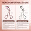 Professional Rose Gold Eyelash Curler Eyelash Cosmetics Makeup Tools Ladies Accessories Quick Styling Compact Portable - Slobuy