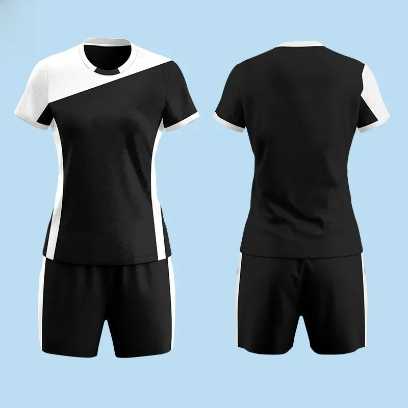 Professional Volleyball Jerseys Women's Competition Team Uniform Short Sleeves Training Apparel Printed Numbered - Slobuy