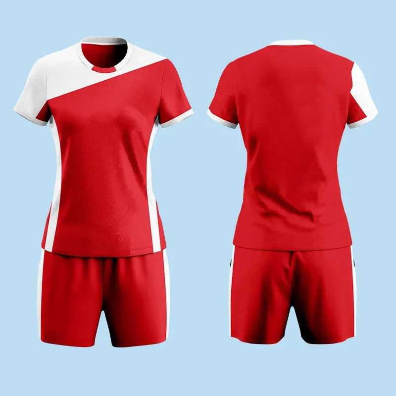 Professional Volleyball Jerseys Women's Competition Team Uniform Short Sleeves Training Apparel Printed Numbered - Slobuy