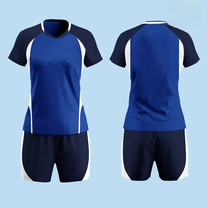 Professional Volleyball Jerseys Women's Competition Team Uniform Short Sleeves Training Apparel Printed Numbered - Slobuy