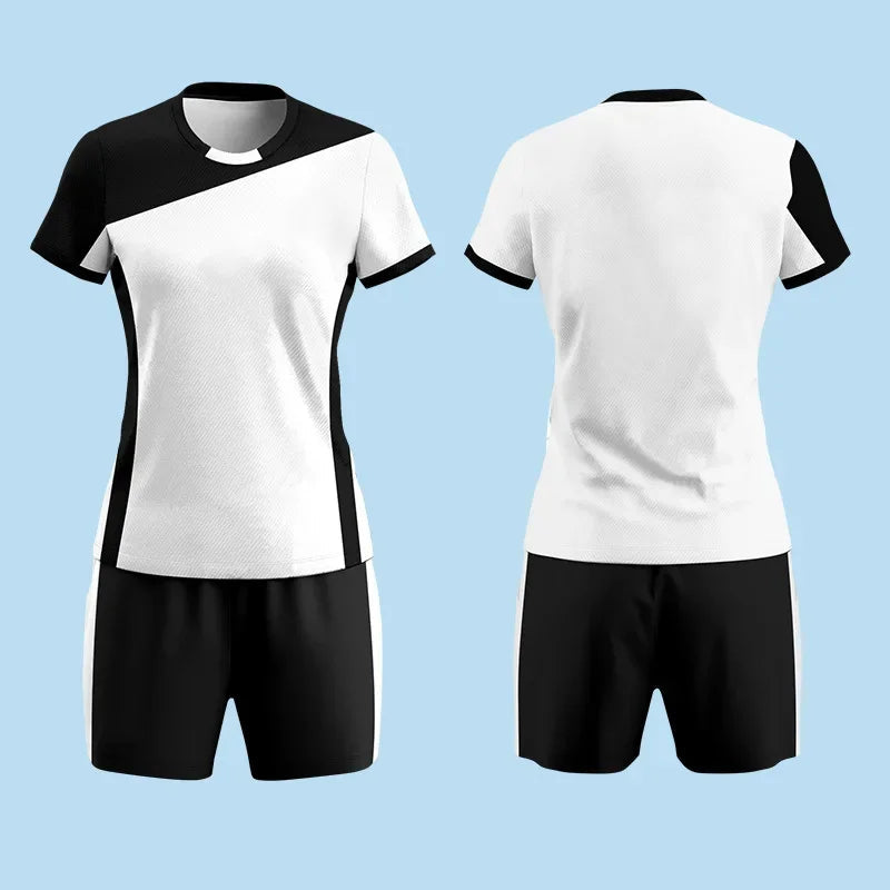 Professional Volleyball Jerseys Women's Competition Team Uniform Short Sleeves Training Apparel Printed Numbered - Slobuy