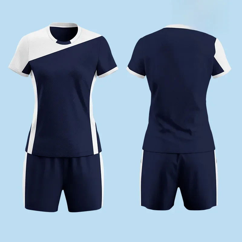 Professional Volleyball Jerseys Women's Competition Team Uniform Short Sleeves Training Apparel Printed Numbered - Slobuy