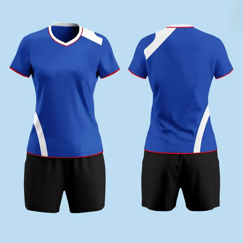 Professional Volleyball Jerseys Women's Competition Team Uniform Short Sleeves Training Apparel Printed Numbered - Slobuy