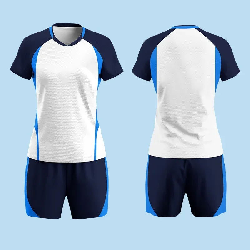 Professional Volleyball Jerseys Women's Competition Team Uniform Short Sleeves Training Apparel Printed Numbered - Slobuy