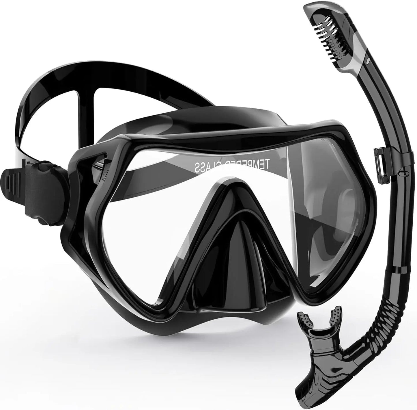 Professional scuba diving mask snorkeling suit adult silicone skirt anti-fog goggles swimming equipment - Slobuy