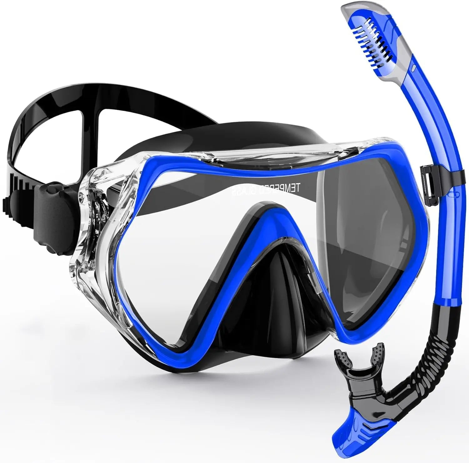 Professional scuba diving mask snorkeling suit adult silicone skirt anti-fog goggles swimming equipment - Slobuy