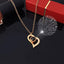 Projection Necklace Set With Rose Gift Box 100 Languages I Love You Heart Pendant Jewelry 2023 Hot Sale Accessories Dropshipping - Slobuy