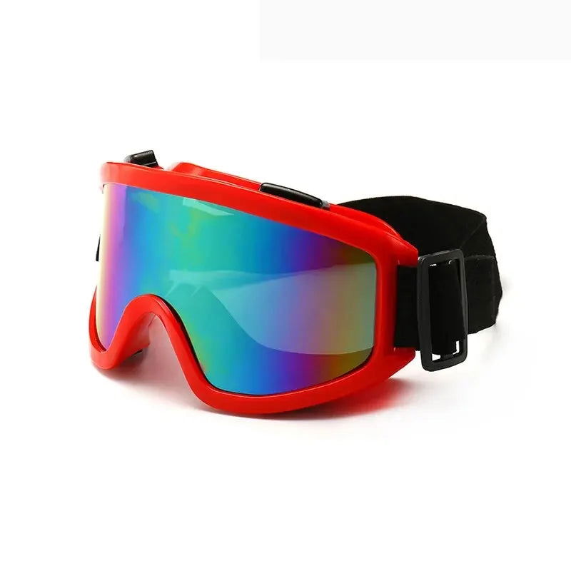 Protective Glasses Motorcycle Helmet Outdoor Sports Windproof Dustproof Eye Glasses Ski Snowboard Goggles Motocross Riot Contr - Slobuy