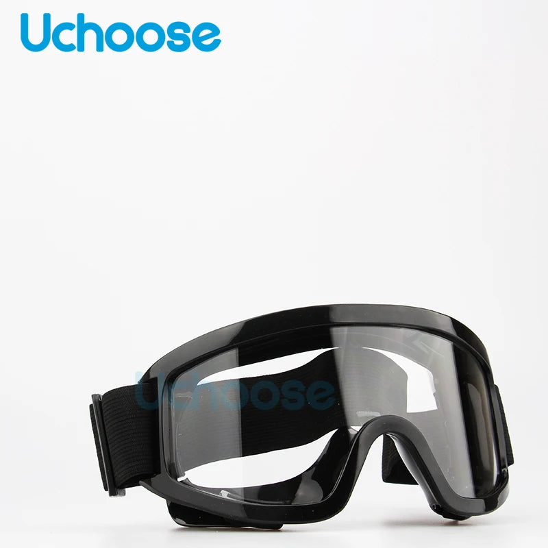 Protective Glasses Motorcycle Helmet Outdoor Sports Windproof Dustproof Eye Glasses Ski Snowboard Goggles Motocross Riot Control - Slobuy