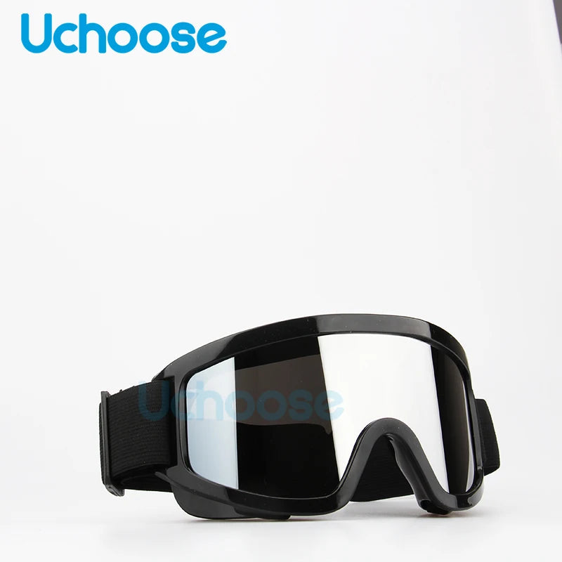 Protective Glasses Motorcycle Helmet Outdoor Sports Windproof Dustproof Eye Glasses Ski Snowboard Goggles Motocross Riot Control - Slobuy