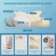 Pulatree Odorless Orthopedic Pillow For Neck And Shoulder Pain Memory Foam Neck Pillow Ergonomic Sleeping Cervical Pillow - Slobuy