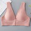 Pure Cotton Nursing Bra Women's Breastfeeding Maternity Underwear Women Pregnancy Plus Size Bralette Gather Crop Top Women - Slobuy