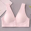 Pure Cotton Nursing Bra Women's Breastfeeding Maternity Underwear Women Pregnancy Plus Size Bralette Gather Crop Top Women - Slobuy