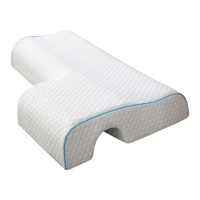 Purenlatex Couple Pillow Orthopedic Memory Foam Protect Cervical Vertebra Release Arm Pain Pressure Pillow for Side Sleeper - Slobuy