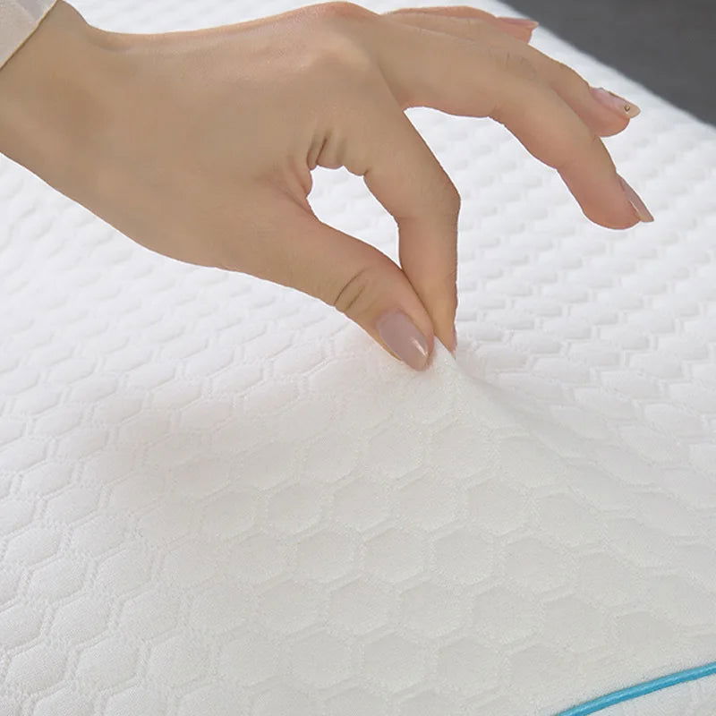 Purenlatex Couple Pillow Orthopedic Memory Foam Protect Cervical Vertebra Release Arm Pain Pressure Pillow for Side Sleeper - Slobuy