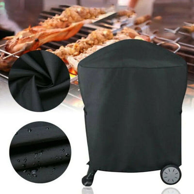BBQ Cover Barbeque Cover Rolling Cart Grill Cover For Weber Q1000/Q2000 Series Dust Cover Grill Cover Outdoor Cooking Outdoor - Slobuy