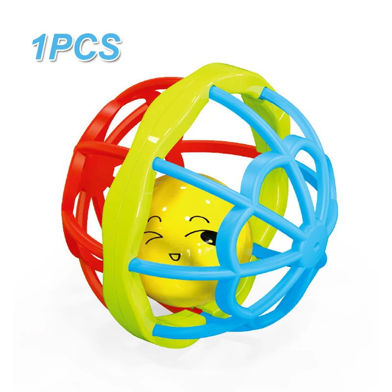 QWZ Baby Rattle Toys Infant Easy Grasp Baby Toy Newborn Gift Baby Sensory Developmental Educational Toys 0-18 Months Babies - Slobuy