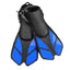 QYQ  Frog Shoes Adult  Fins with Adjustable Buckles Open Heels Designed for Snorkeling Scuba  Diving - Slobuy