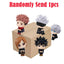 Q Version Anime Figure Gojo Satoru Children Toys Handheld Office Fushiguro Megumi Anime Action Figures Ornaments Jujutsu Kaisan - Slobuy