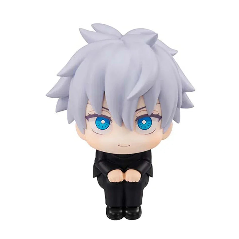 Q Version Anime Figure Gojo Satoru Children Toys Handheld Office Fushiguro Megumi Anime Action Figures Ornaments Jujutsu Kaisan - Slobuy